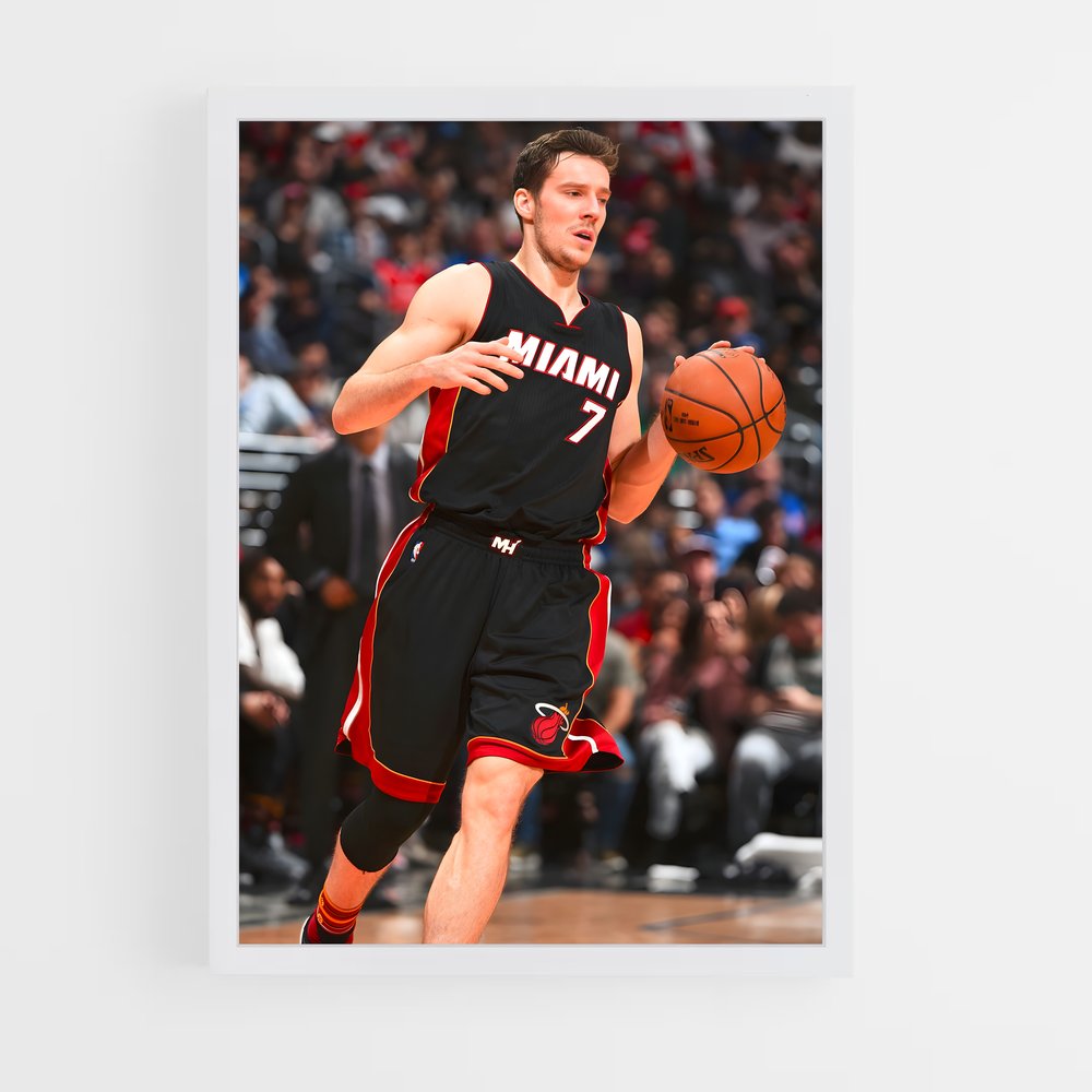 Poster Dribble de Goran – affiche Basketball (vue 3)
